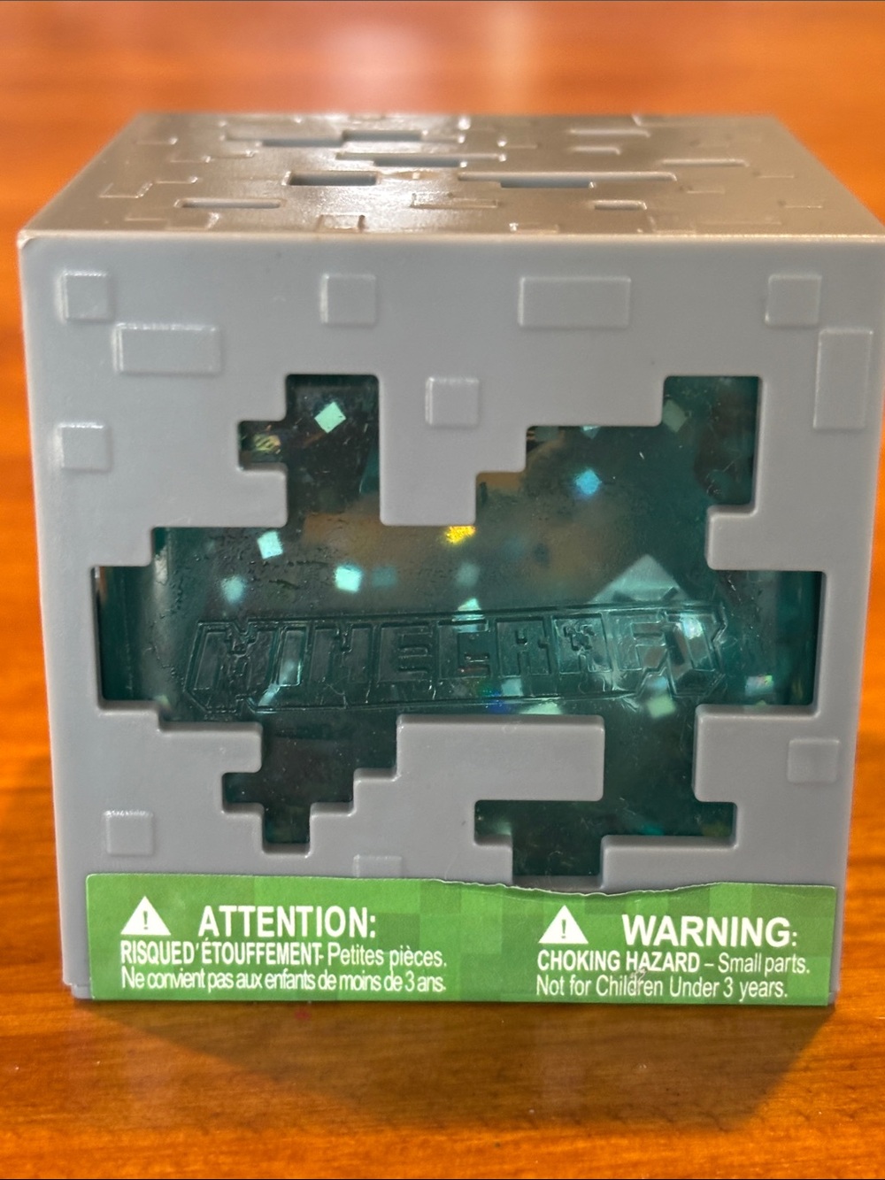 NEW MINECRAFT JELLY CUBES SQUISHY CUBE SAPPHIRE ORE BRICK CONTAINER RARE SQUISH
